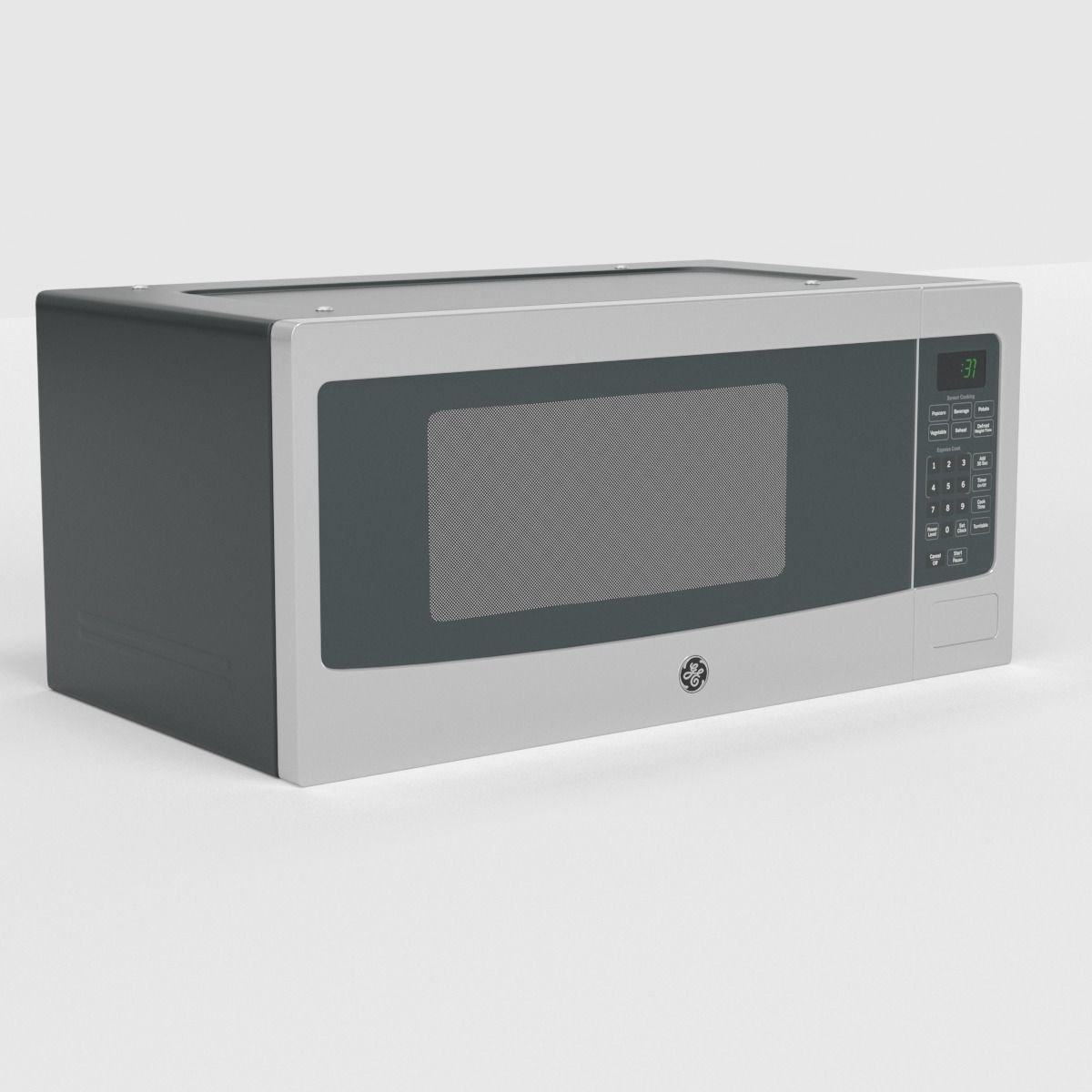 GE Profile Countertop Microwave Oven PEM31SFSS 3D model_33