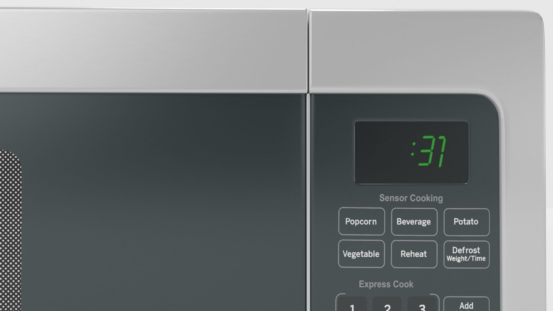 GE Profile Countertop Microwave Oven PEM31SFSS 3D model_1