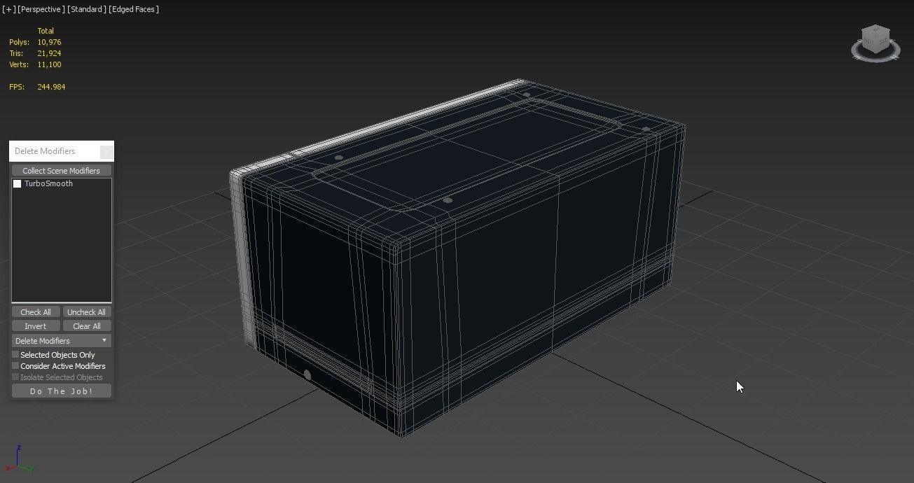 GE Profile Countertop Microwave Oven PEM31SFSS 3D model_5