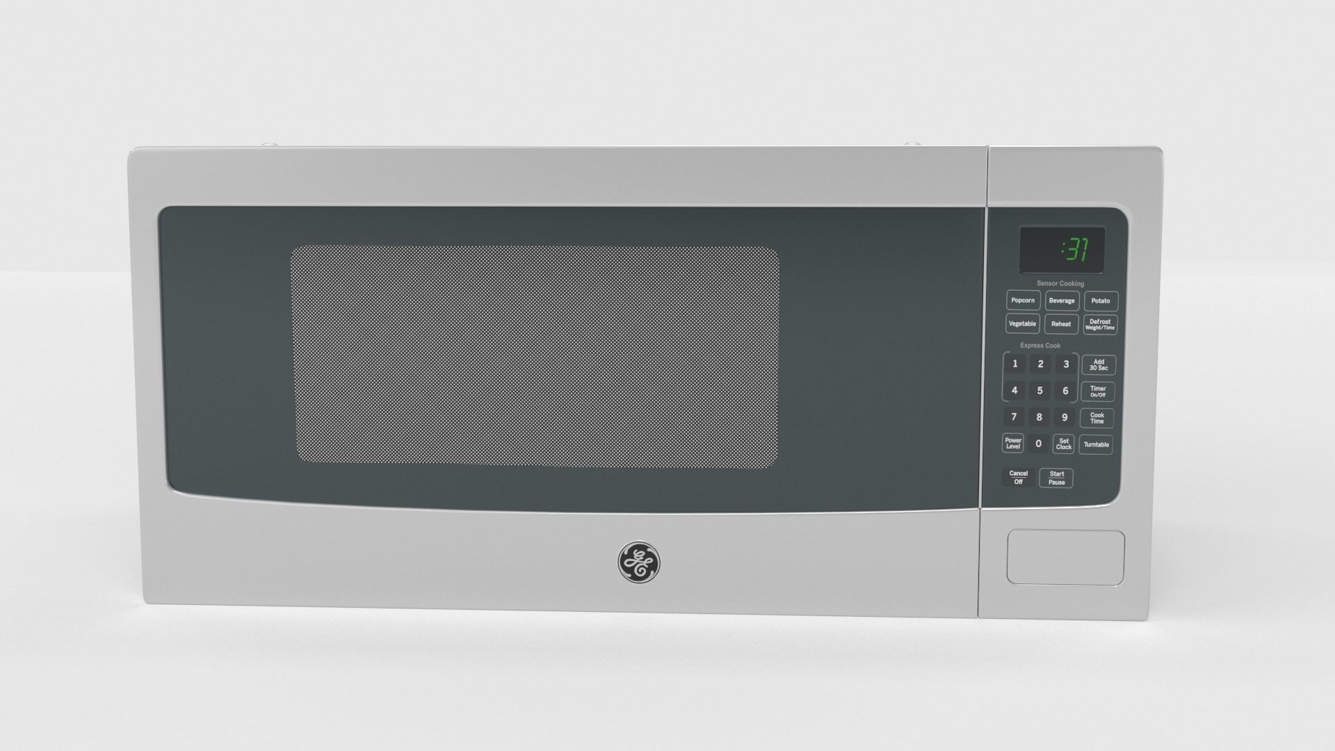 GE Profile Countertop Microwave Oven PEM31SFSS 3D model_8
