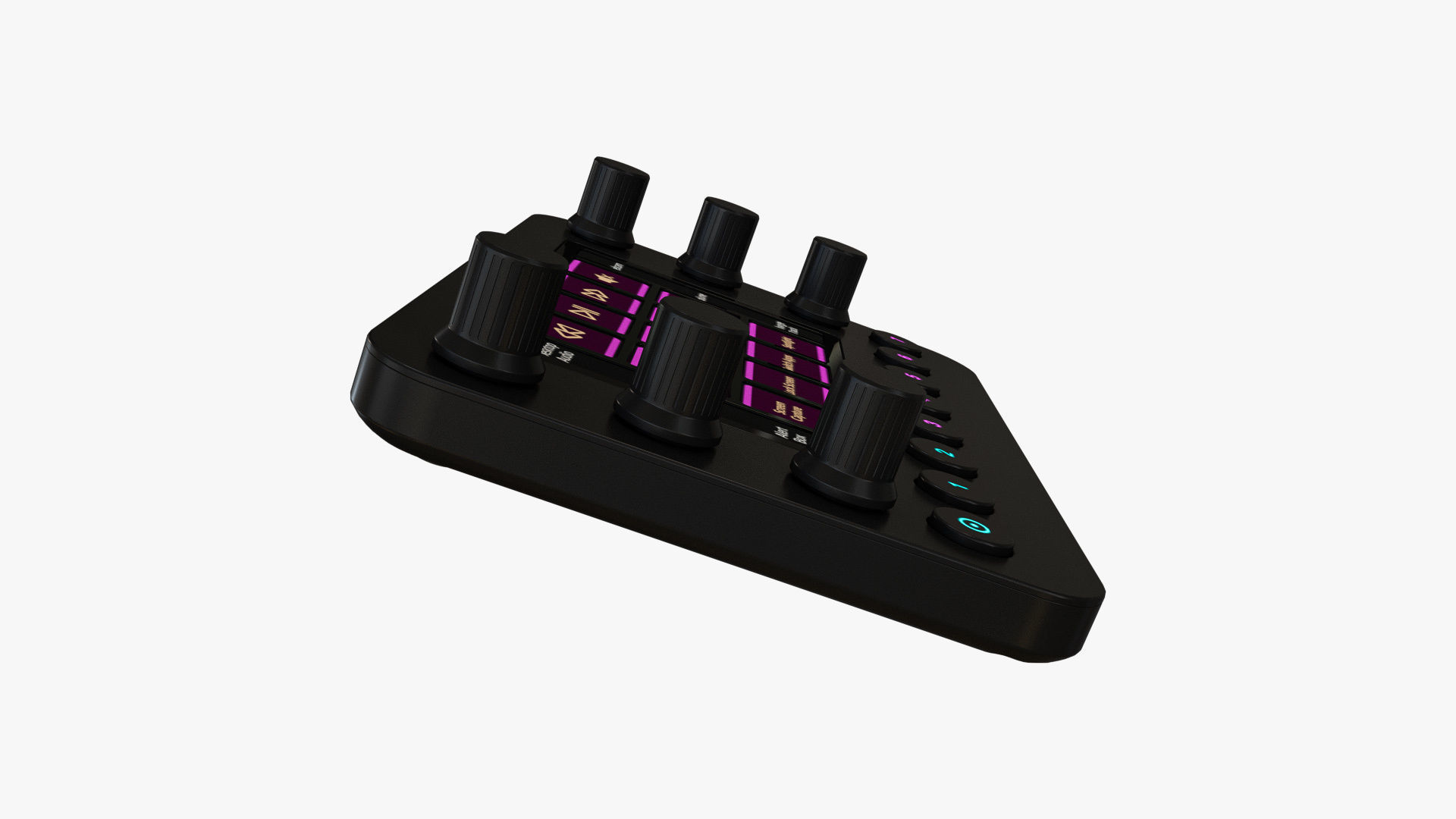 Loupedeck Live 3D model_10