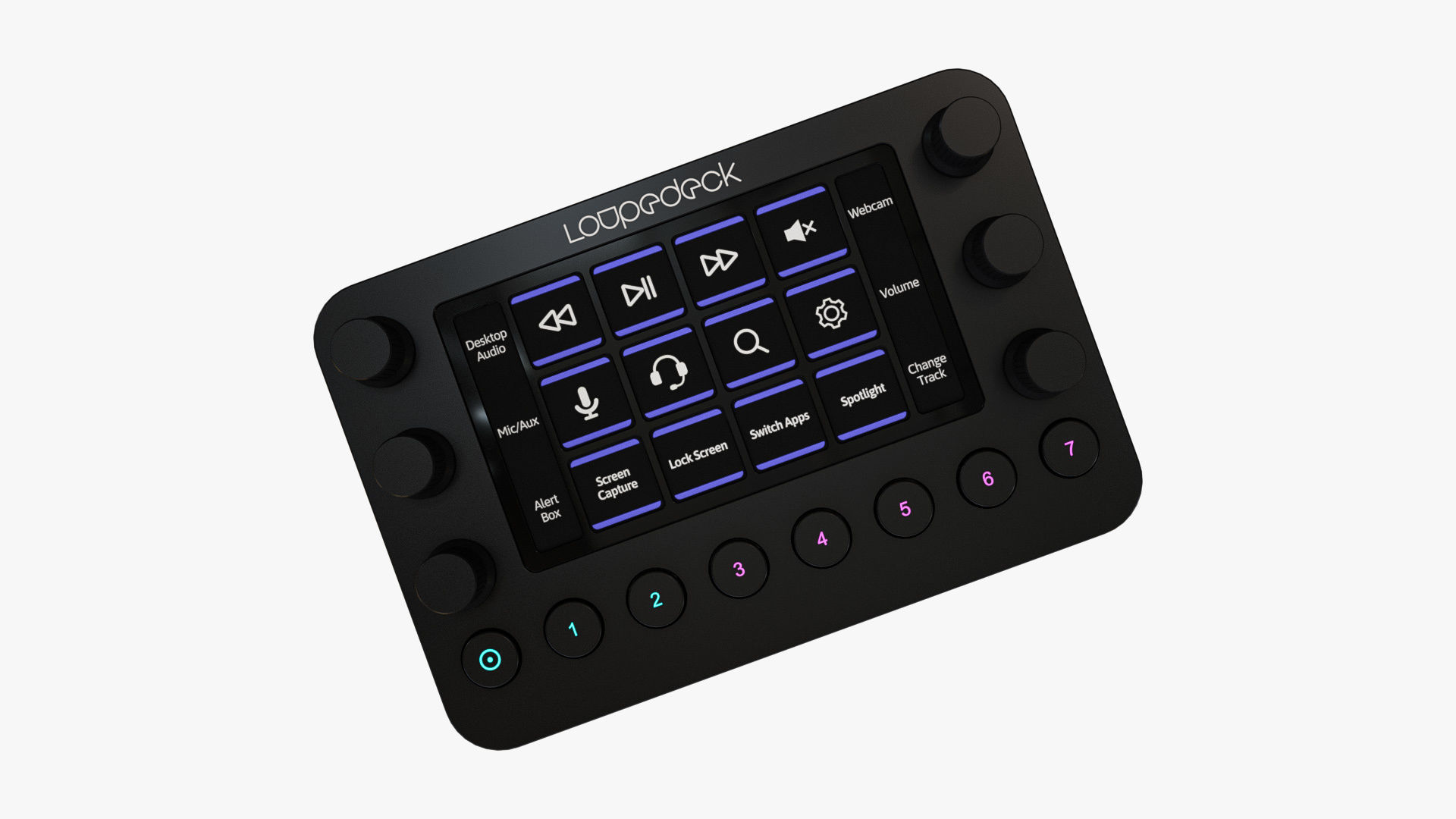 Loupedeck Live 3D model_2