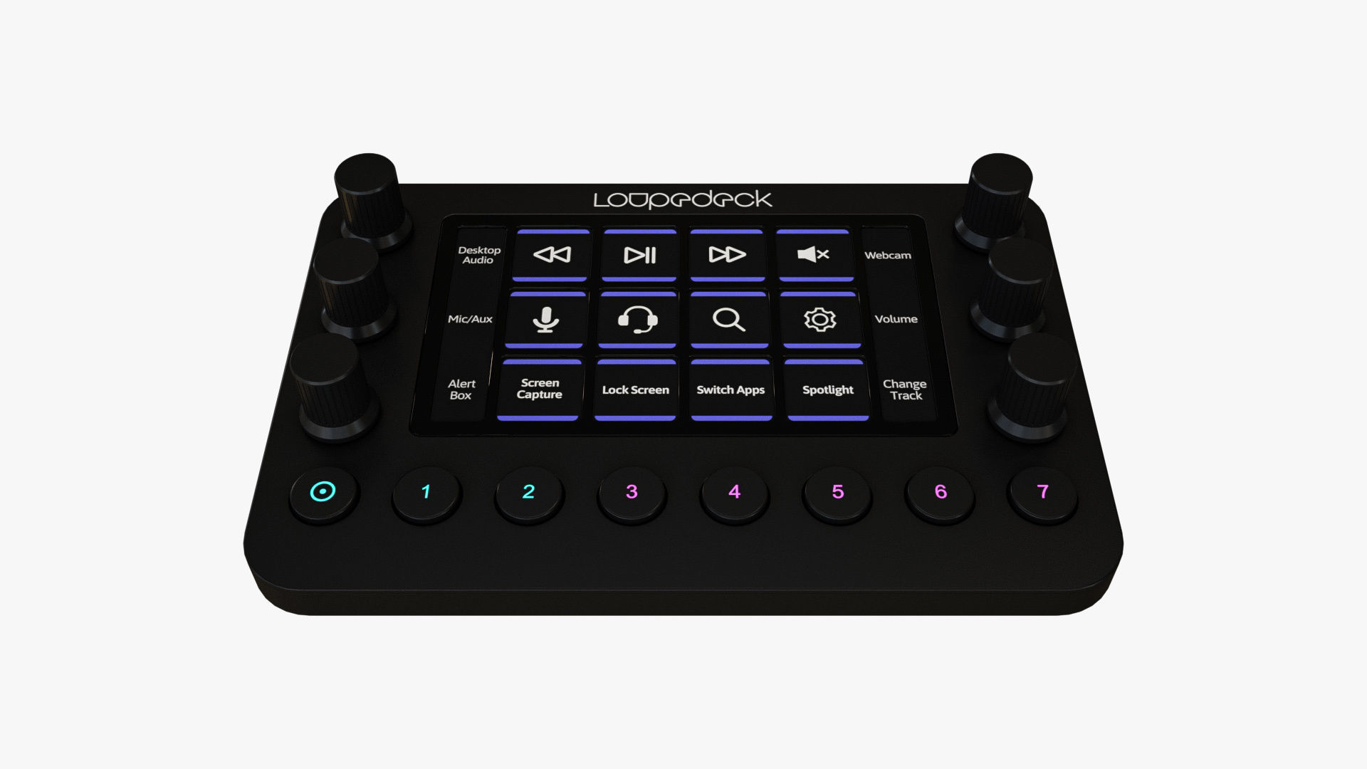 Loupedeck Live 3D model_9