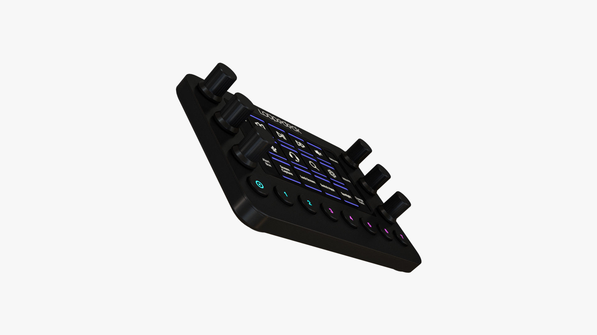 Loupedeck Live 3D model_8