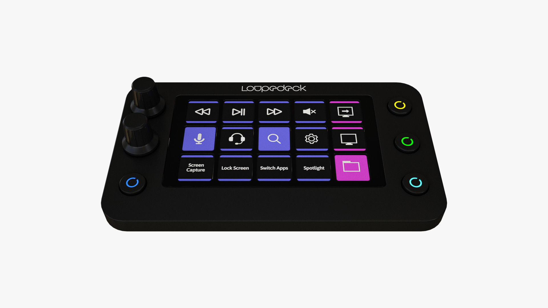 Loupedeck Live S 3D model_9