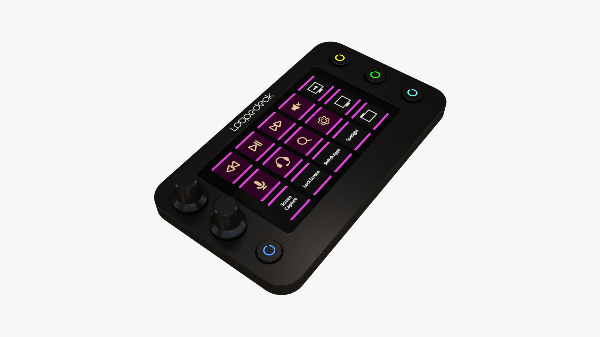 Loupedeck Live S 3D model_7