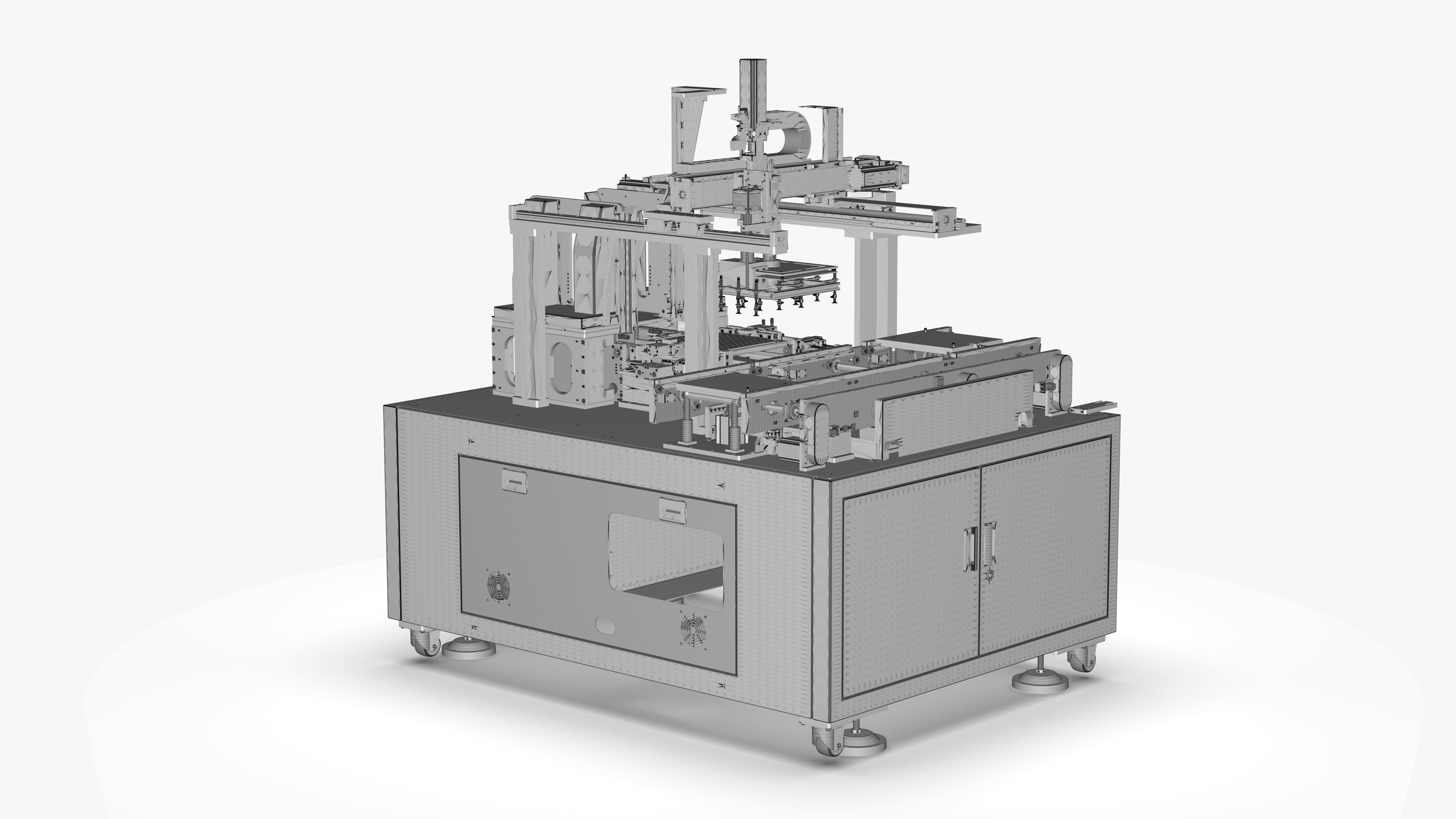 Automatic Tray Loading Machine 3D model_18