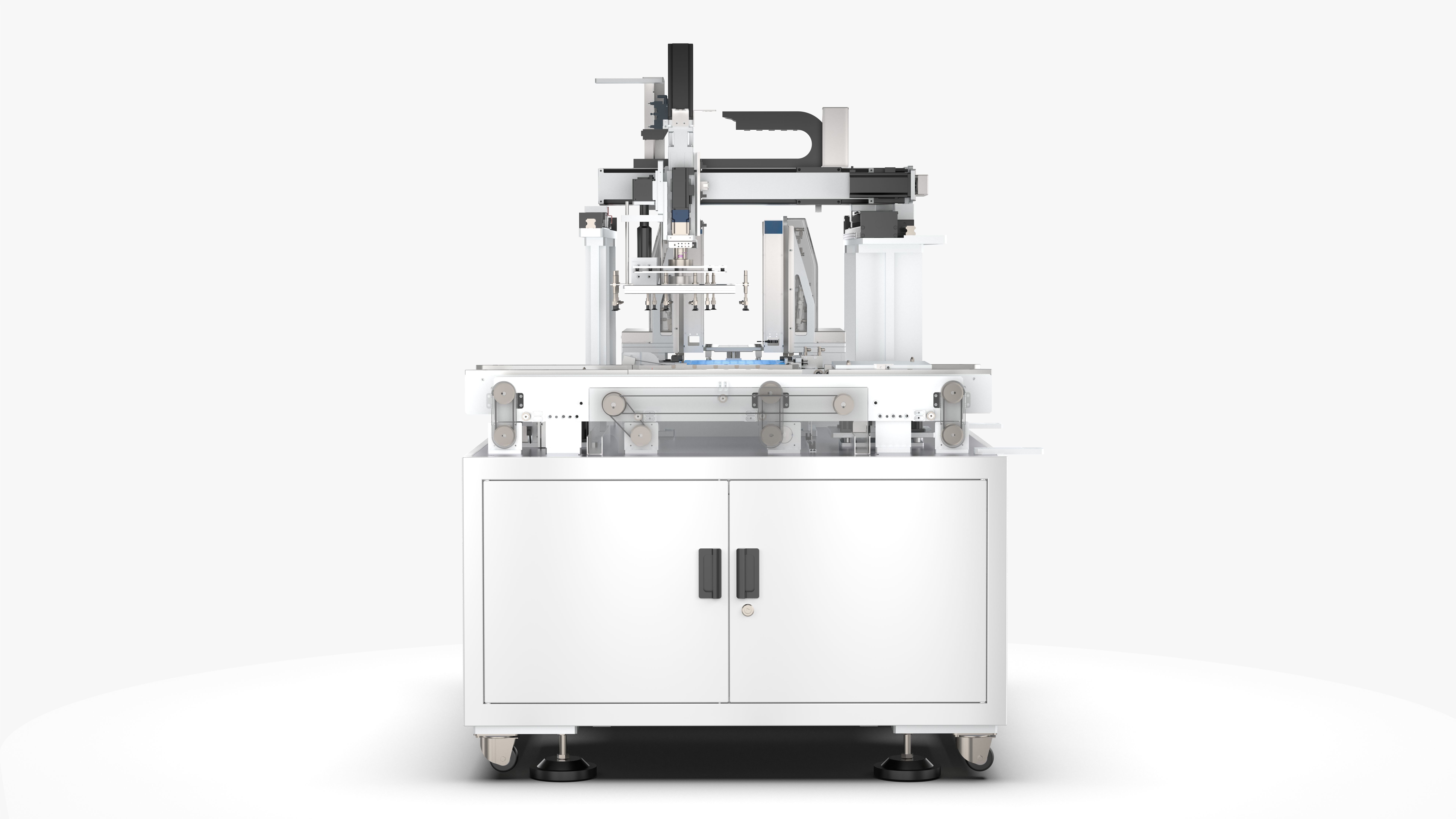 Automatic Tray Loading Machine 3D model_7