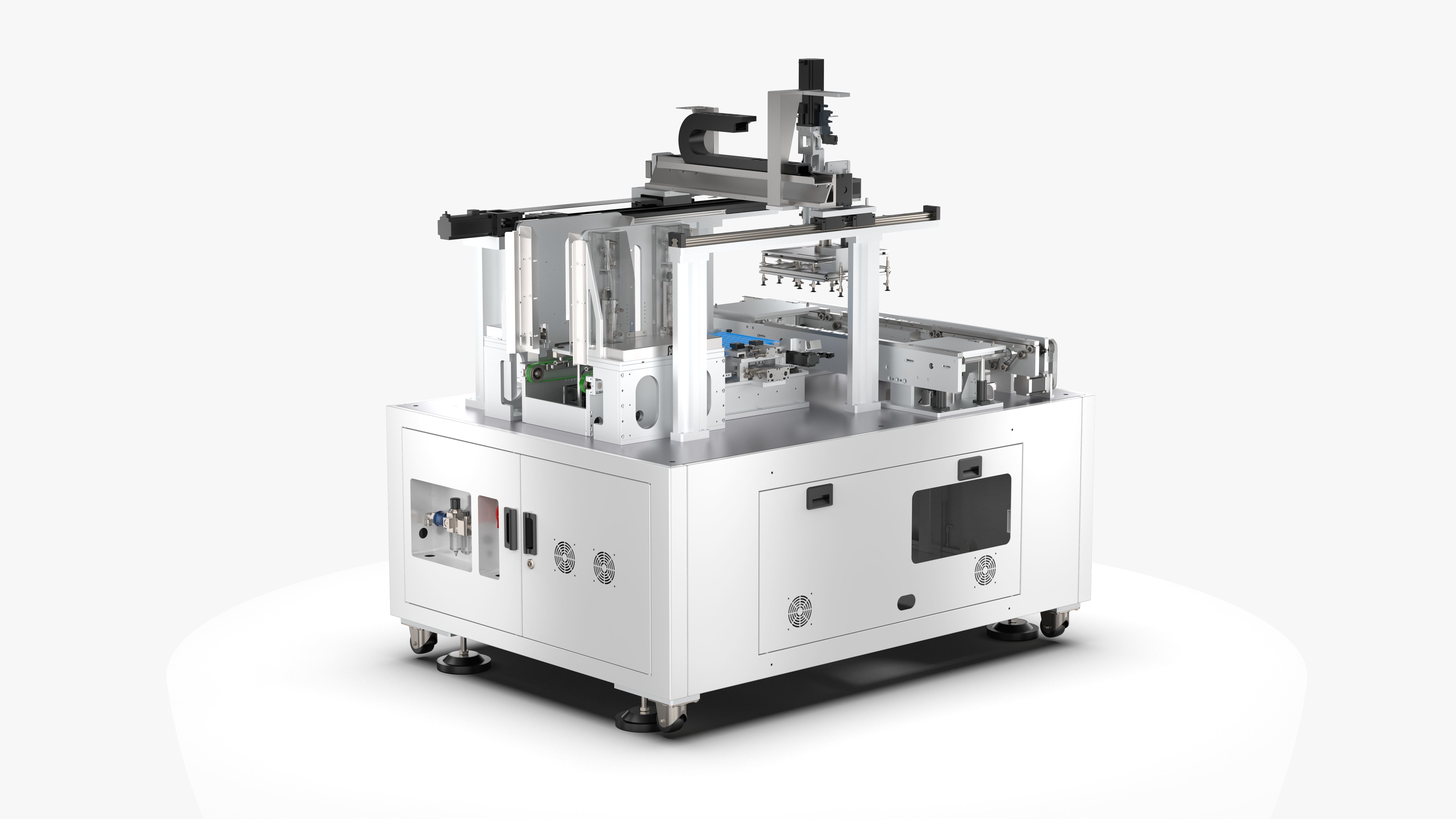 Automatic Tray Loading Machine 3D model_2