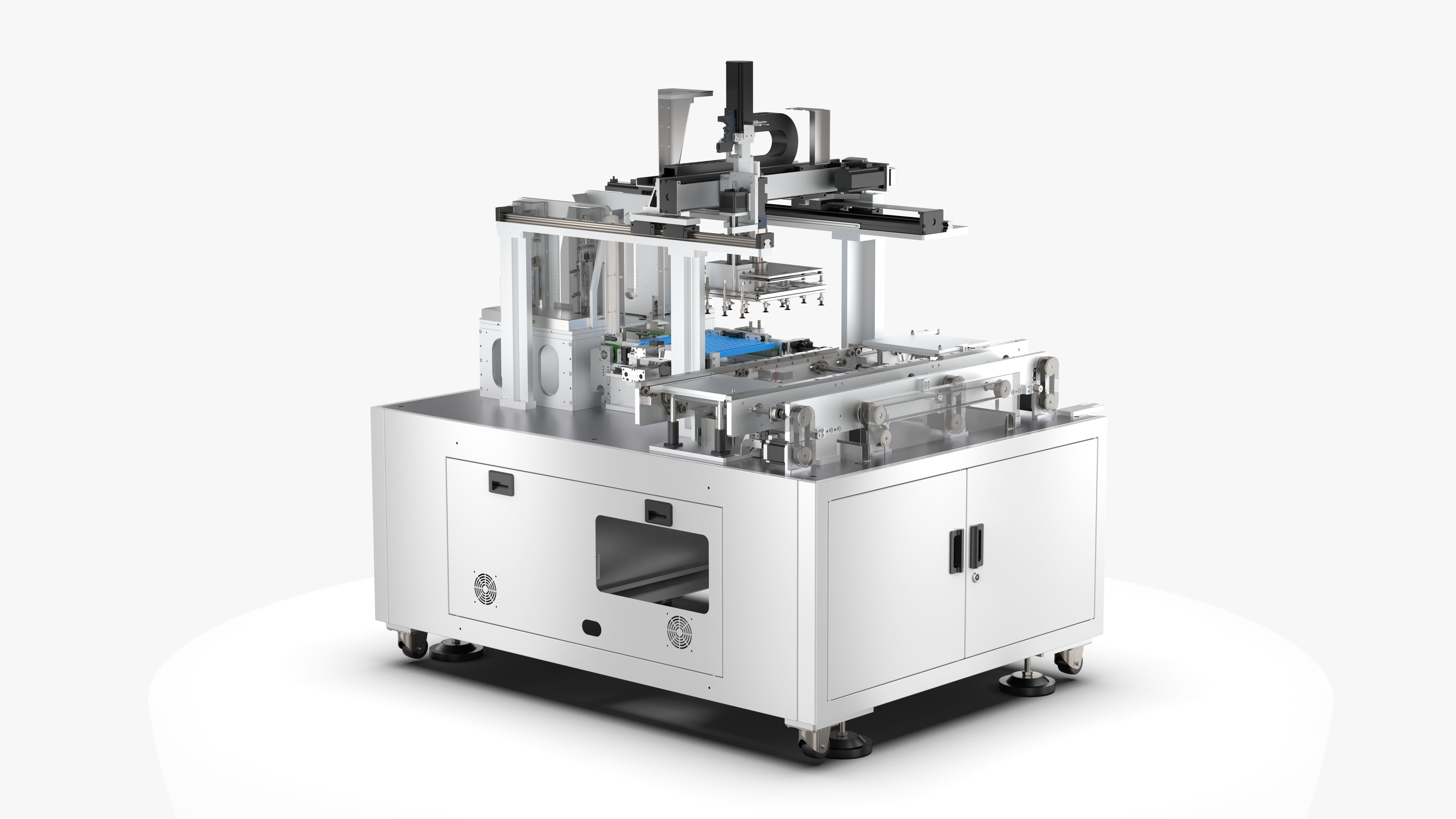 Automatic Tray Loading Machine 3D model_1