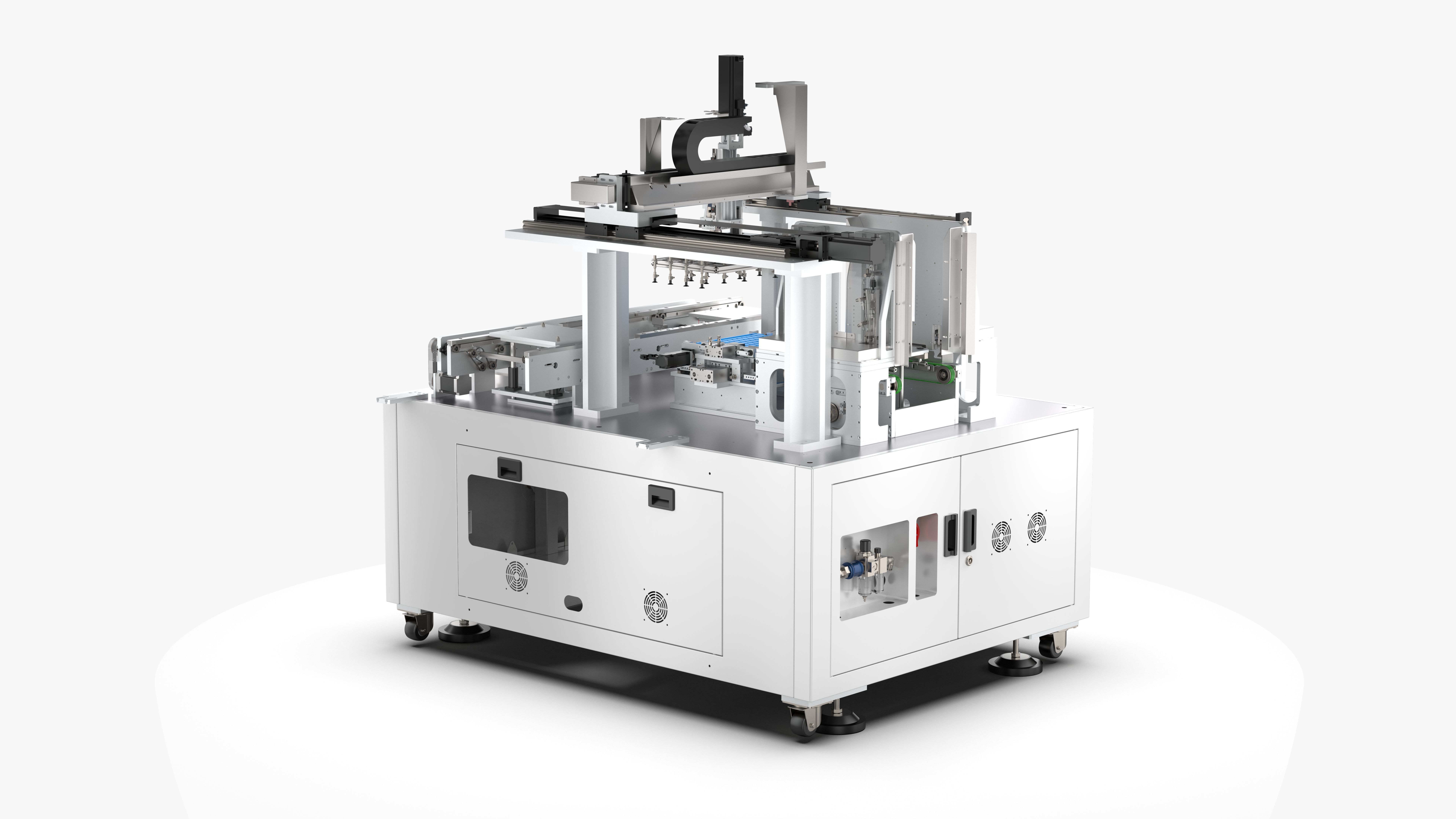 Automatic Tray Loading Machine 3D model_3