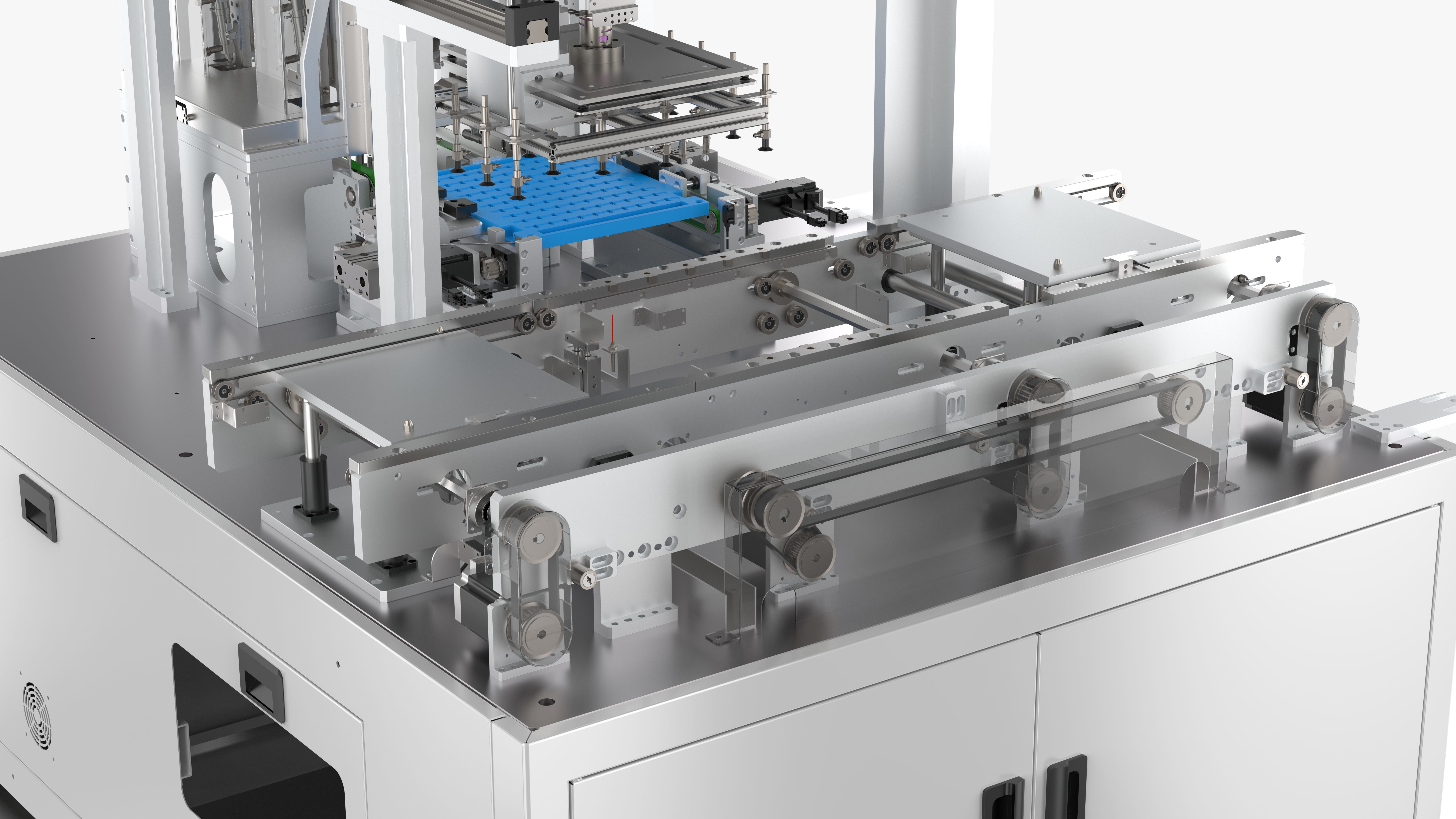 Automatic Tray Loading Machine 3D model_10