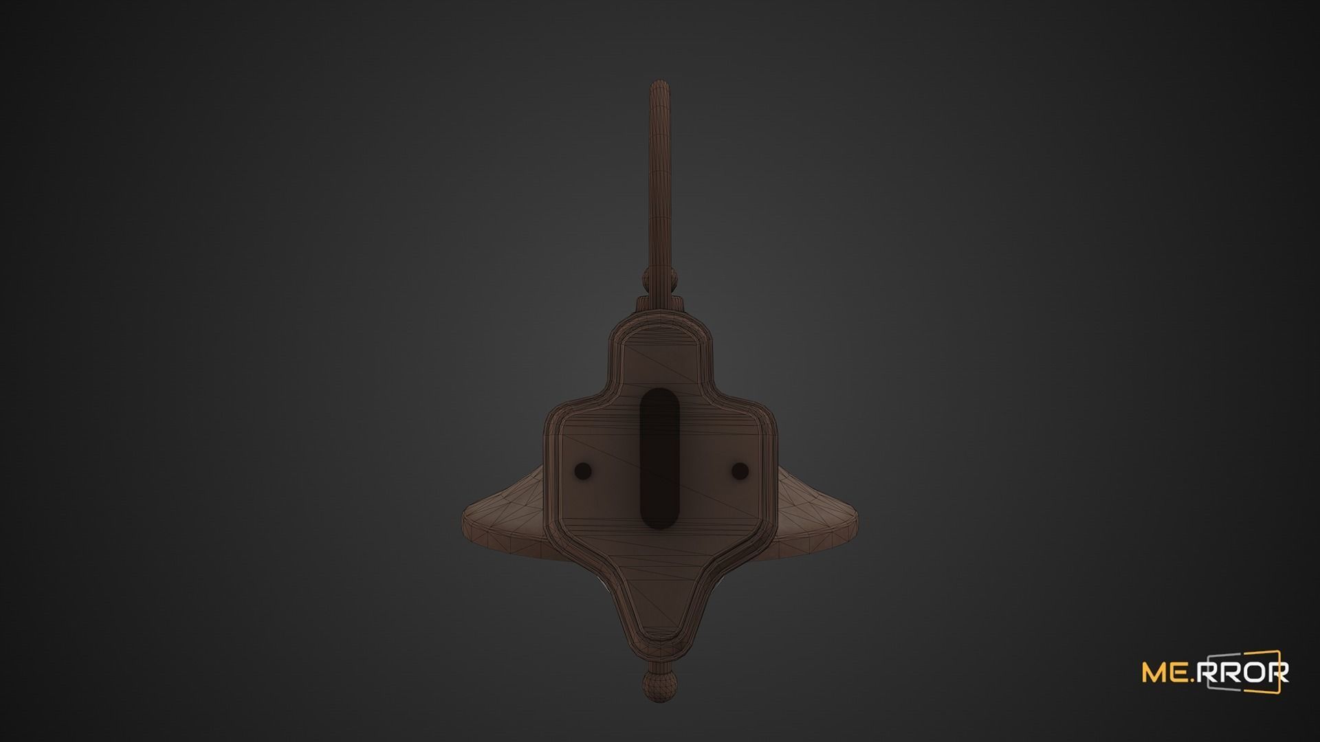 Game Ready Ceiling Lamp Low-poly 3D model_8