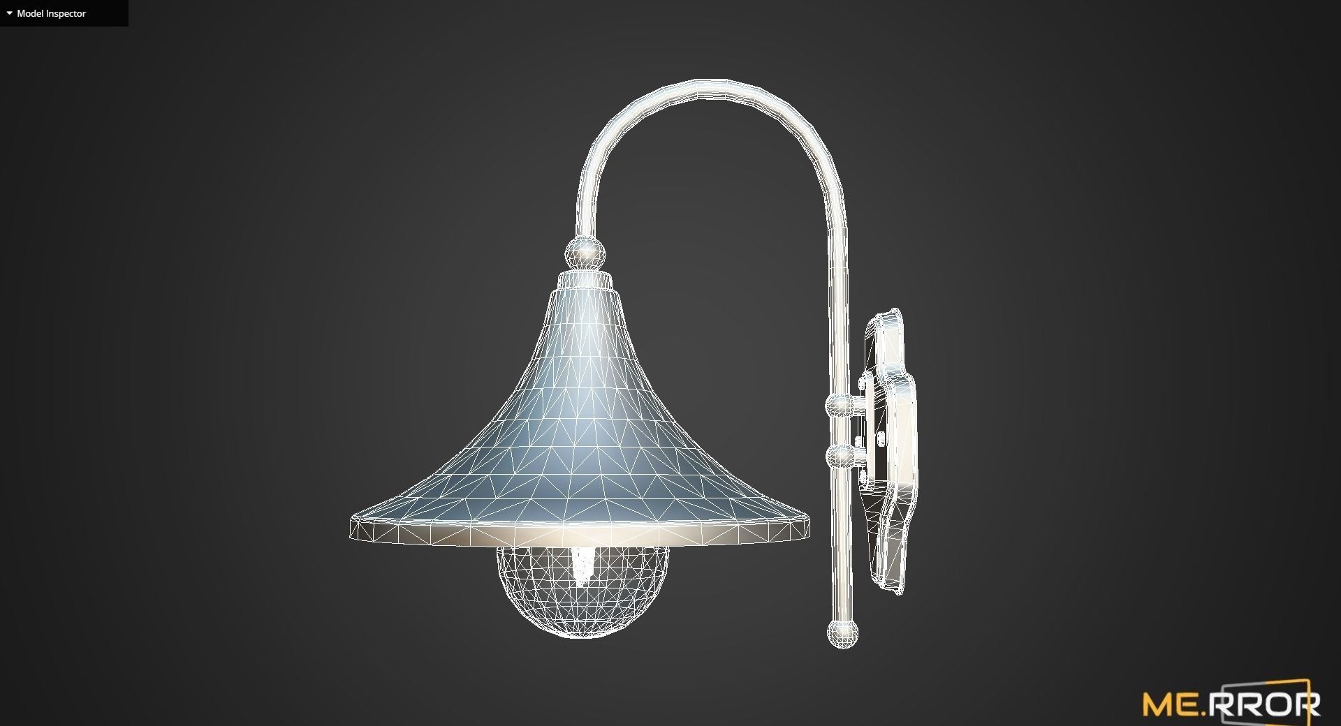 Game Ready Ceiling Lamp Low-poly 3D model_11