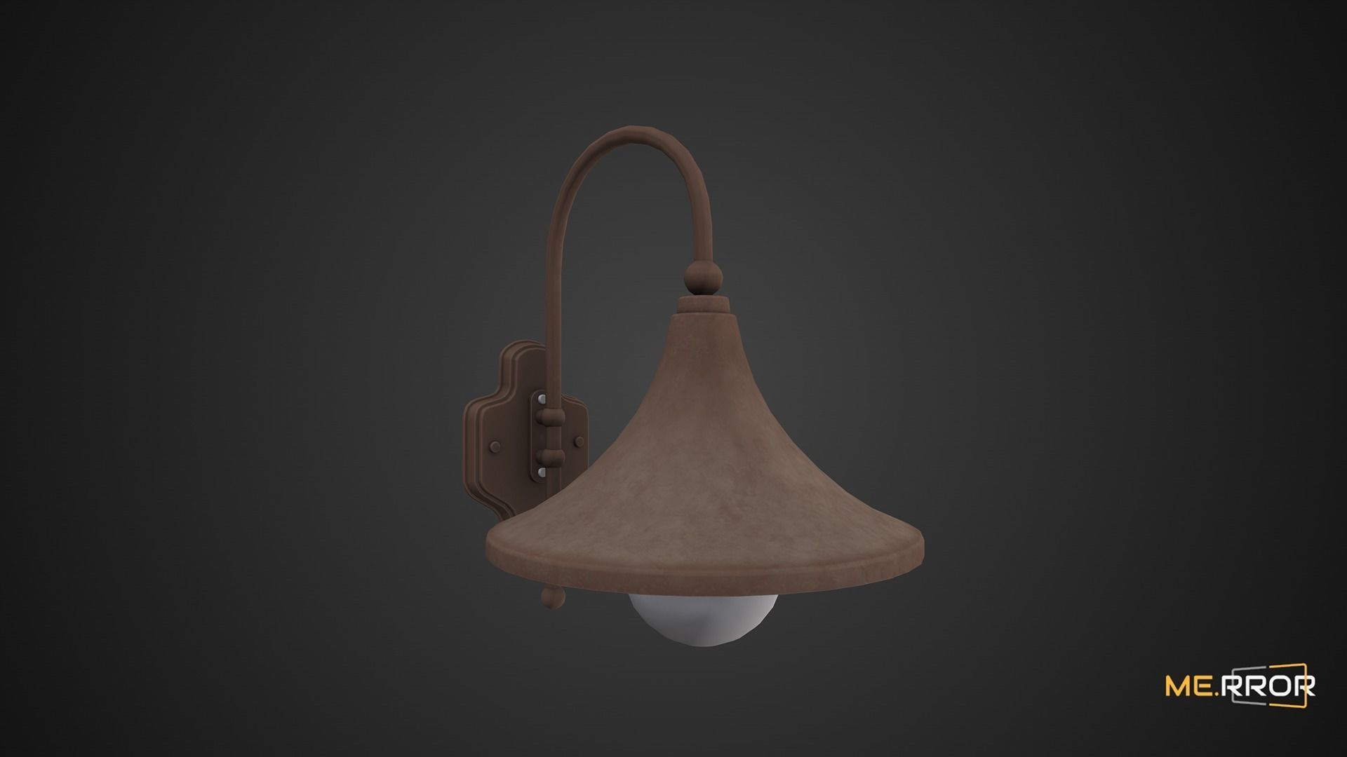 Game Ready Ceiling Lamp Low-poly 3D model_9