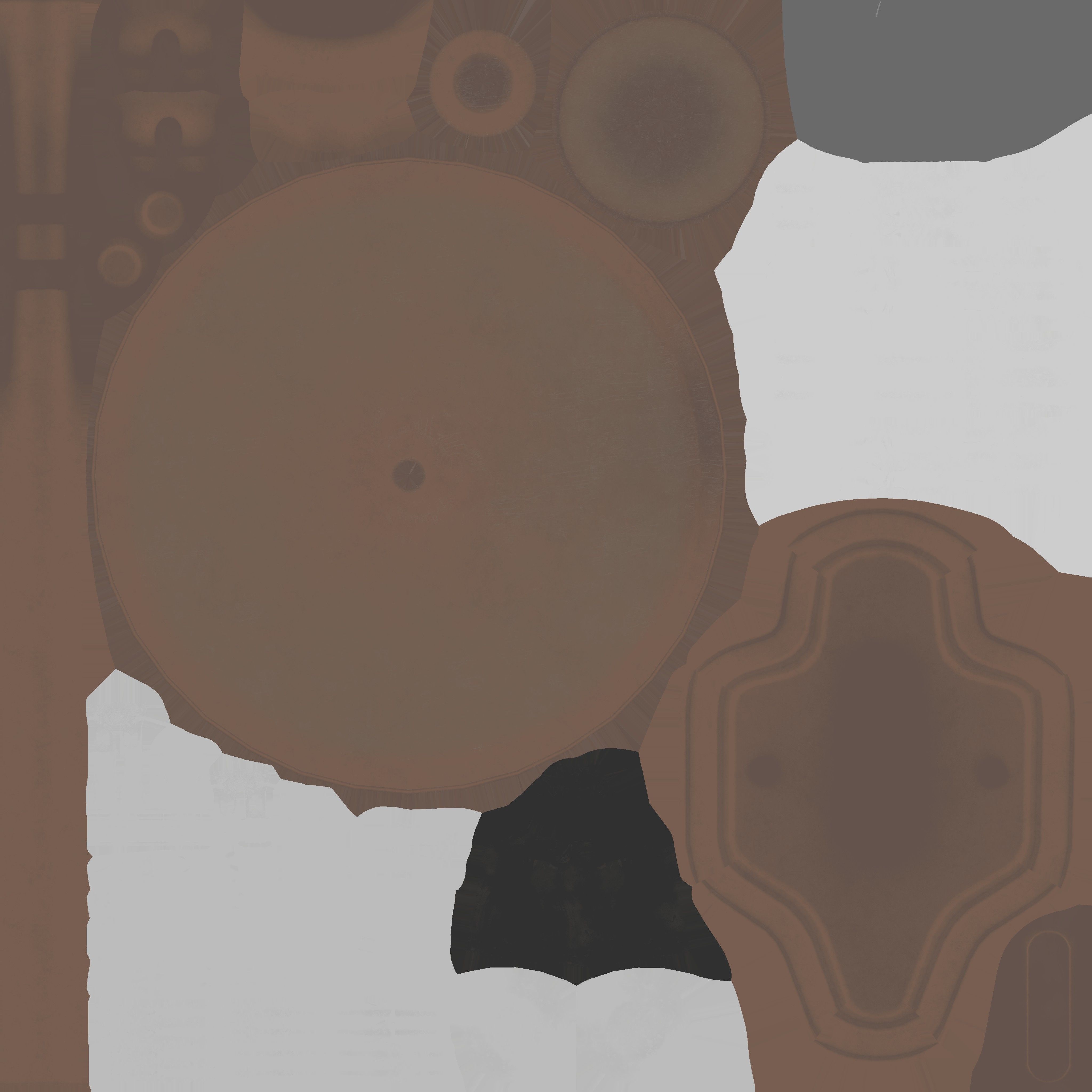 Game Ready Ceiling Lamp Low-poly 3D model_15