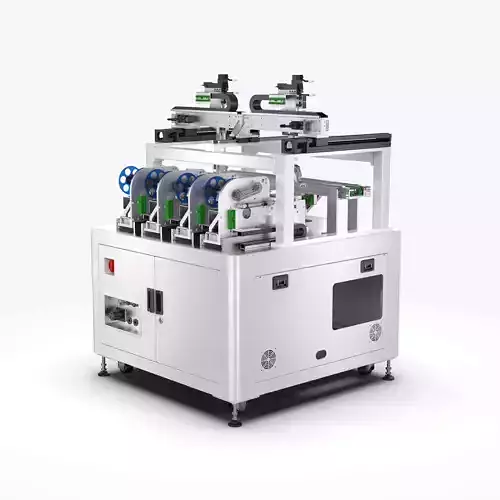 Automatic Four Labeling Machine 3D model