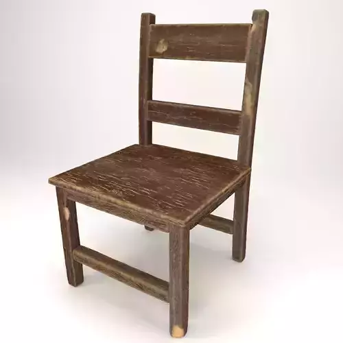 Modern Old Wood Chair
