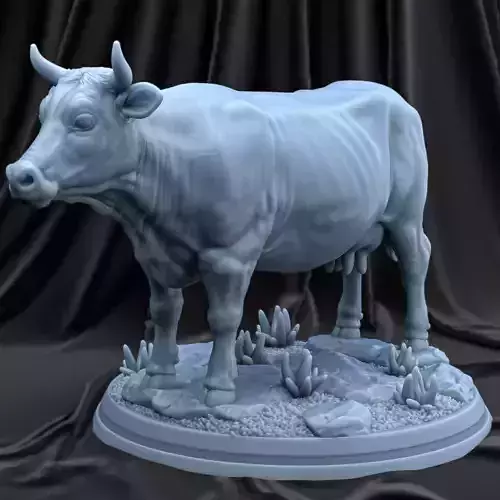 dairy cow 3D print model