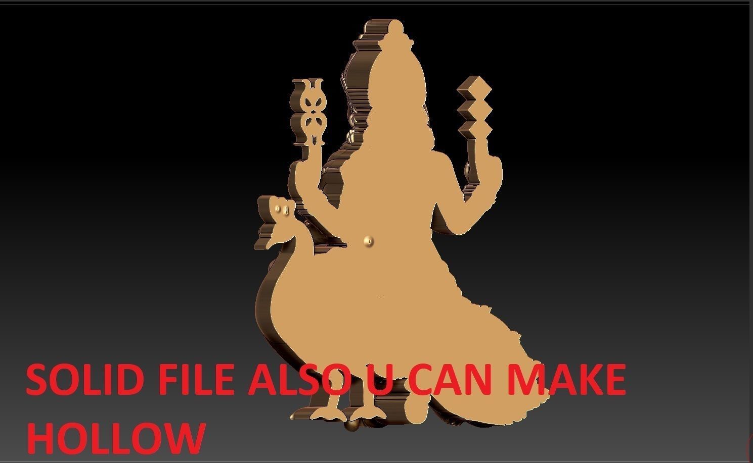 MURUGAN BABA PENDENT 3D print model_8