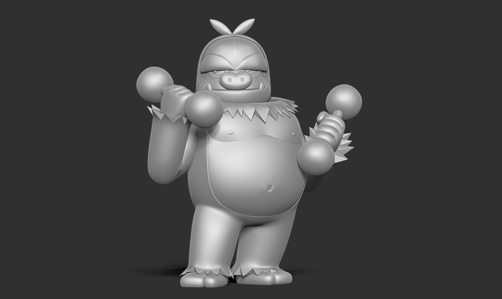 Slaking - Pokemon Fanart 3D print model_8