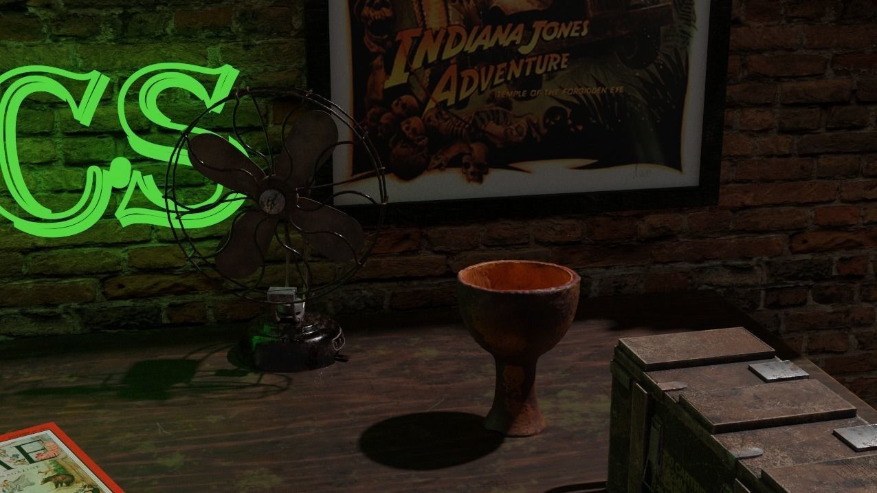 Holy Grail 3D model_6