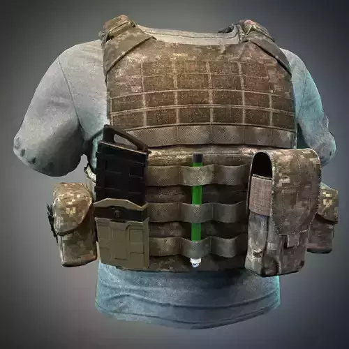 Tactical vest and T-shirt