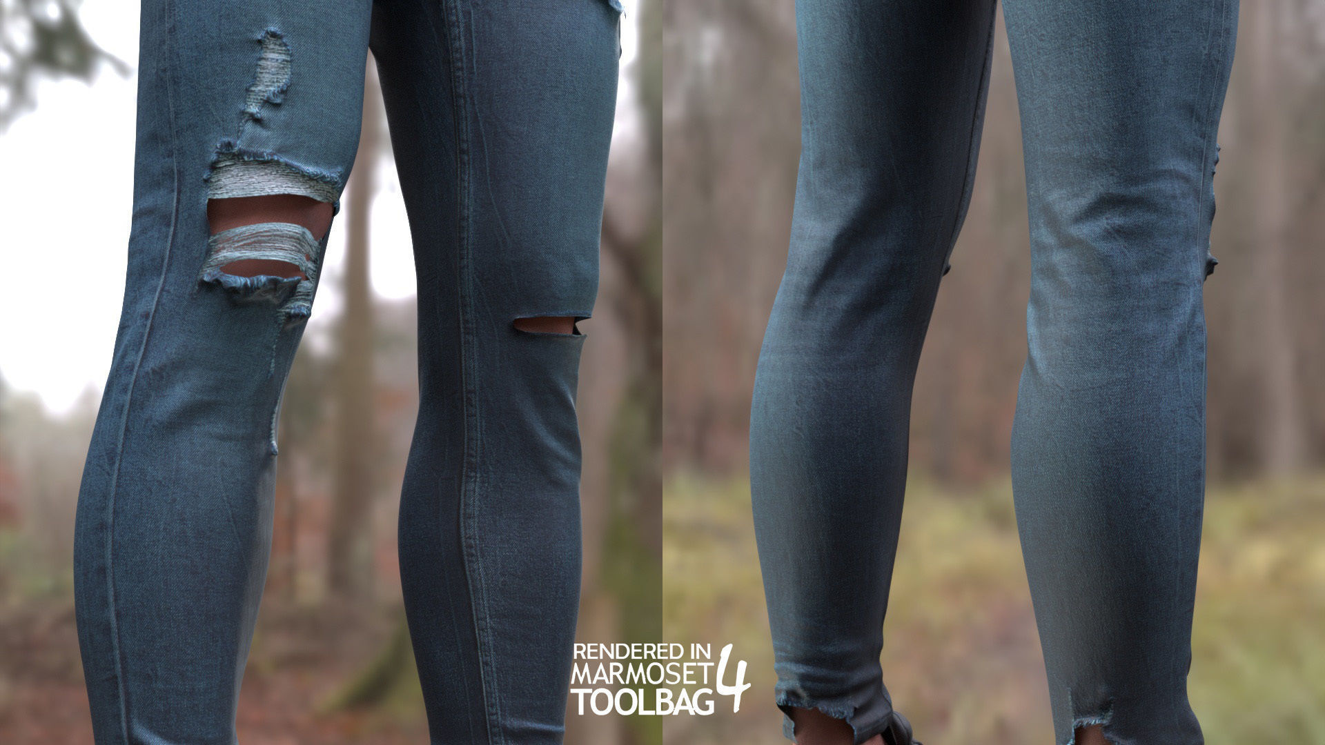 Man - Autumn Outfit 10 - Modular - Rigged Low-poly 3D model_11