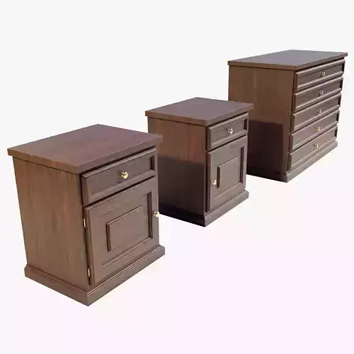 Dresser and Nightstands