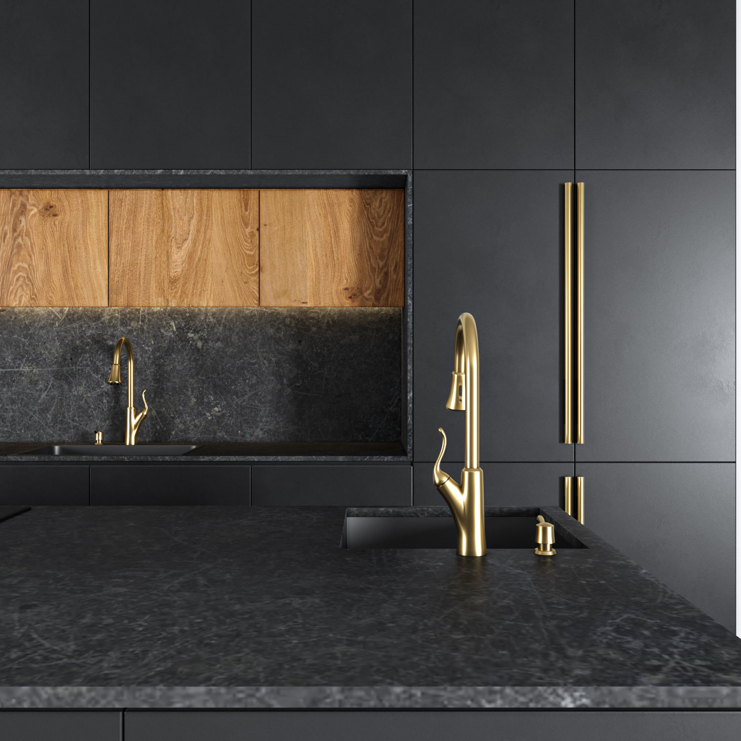 Kitchen 03 3D model_7