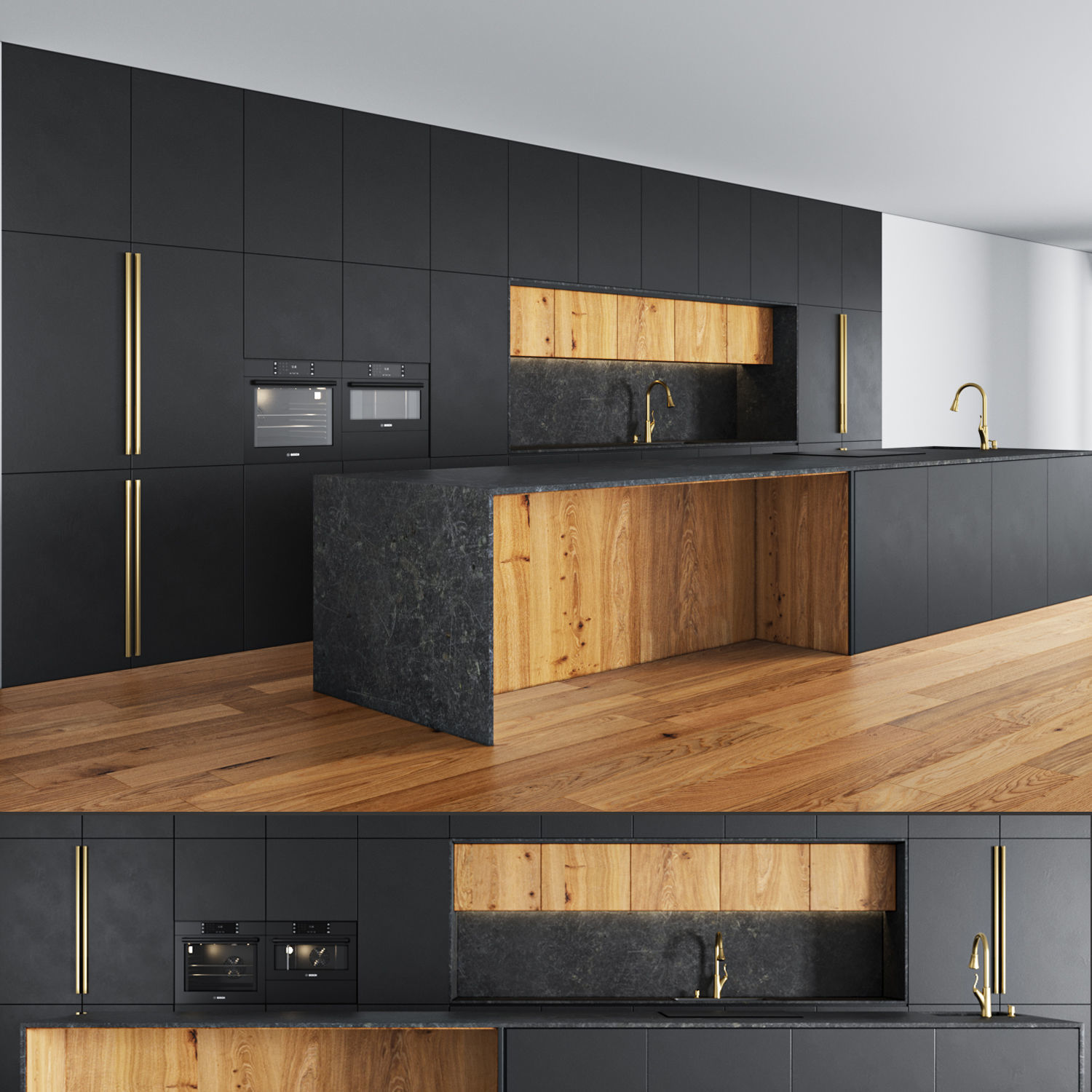 Kitchen 03 3D model_1