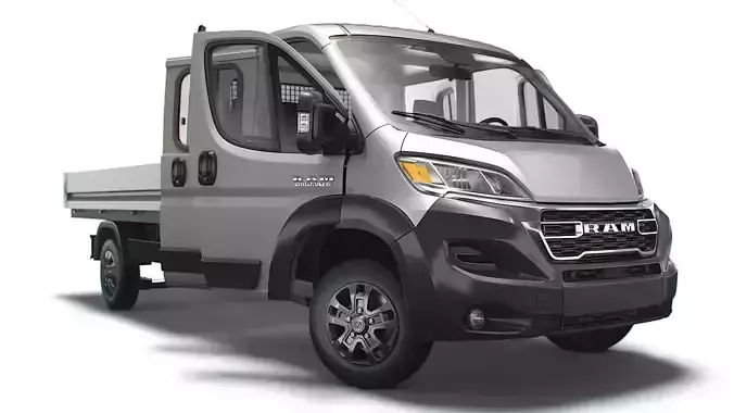RAM Promaster Crew Cab Truck HQInterior 2023