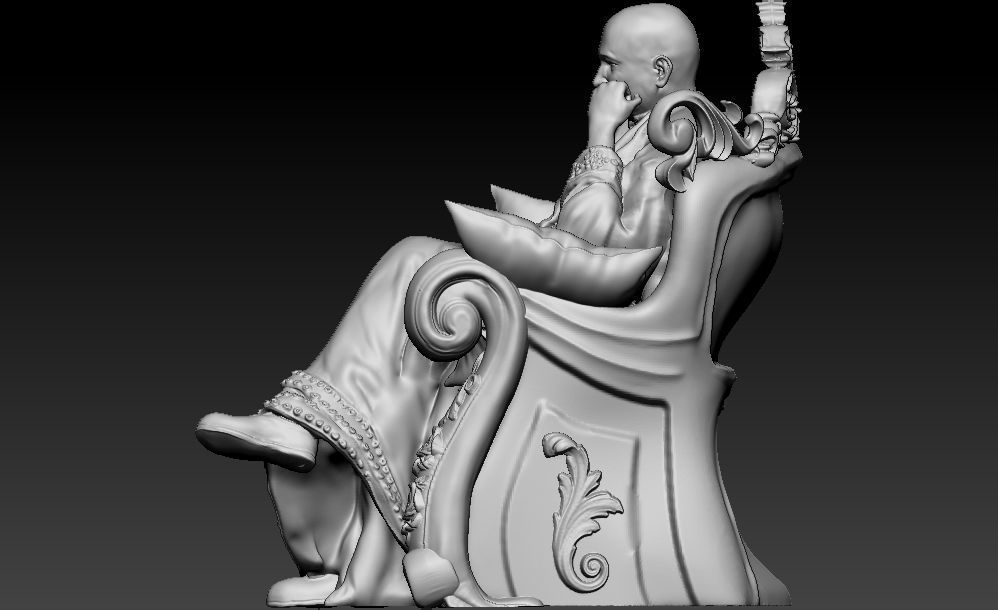 Guruji shukrana Idol  3D print model_4