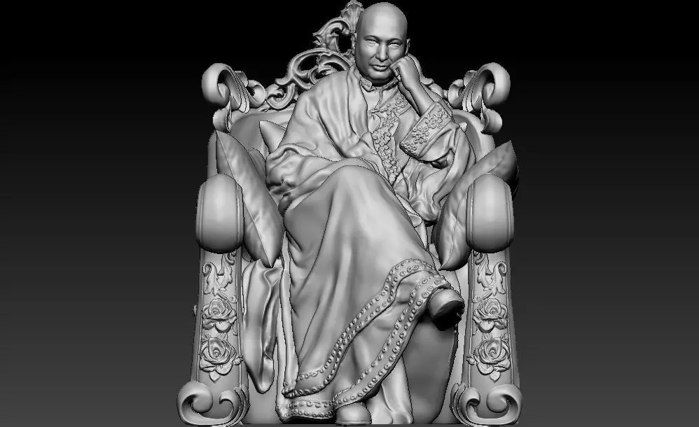 Guruji shukrana Idol  3D print model_0
