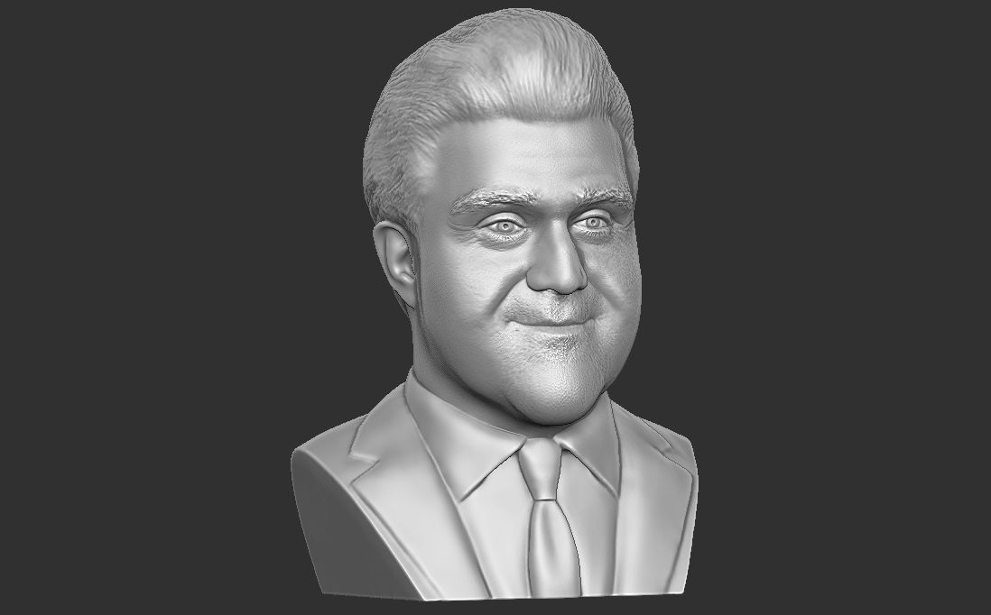 Jay Leno bust for 3D printing 3D print model_18