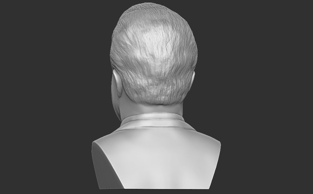 Jay Leno bust for 3D printing 3D print model_12