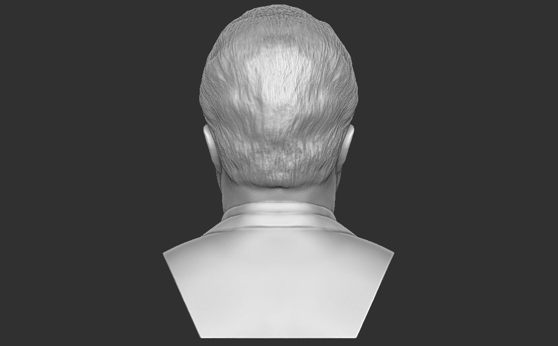 Jay Leno bust for 3D printing 3D print model_13