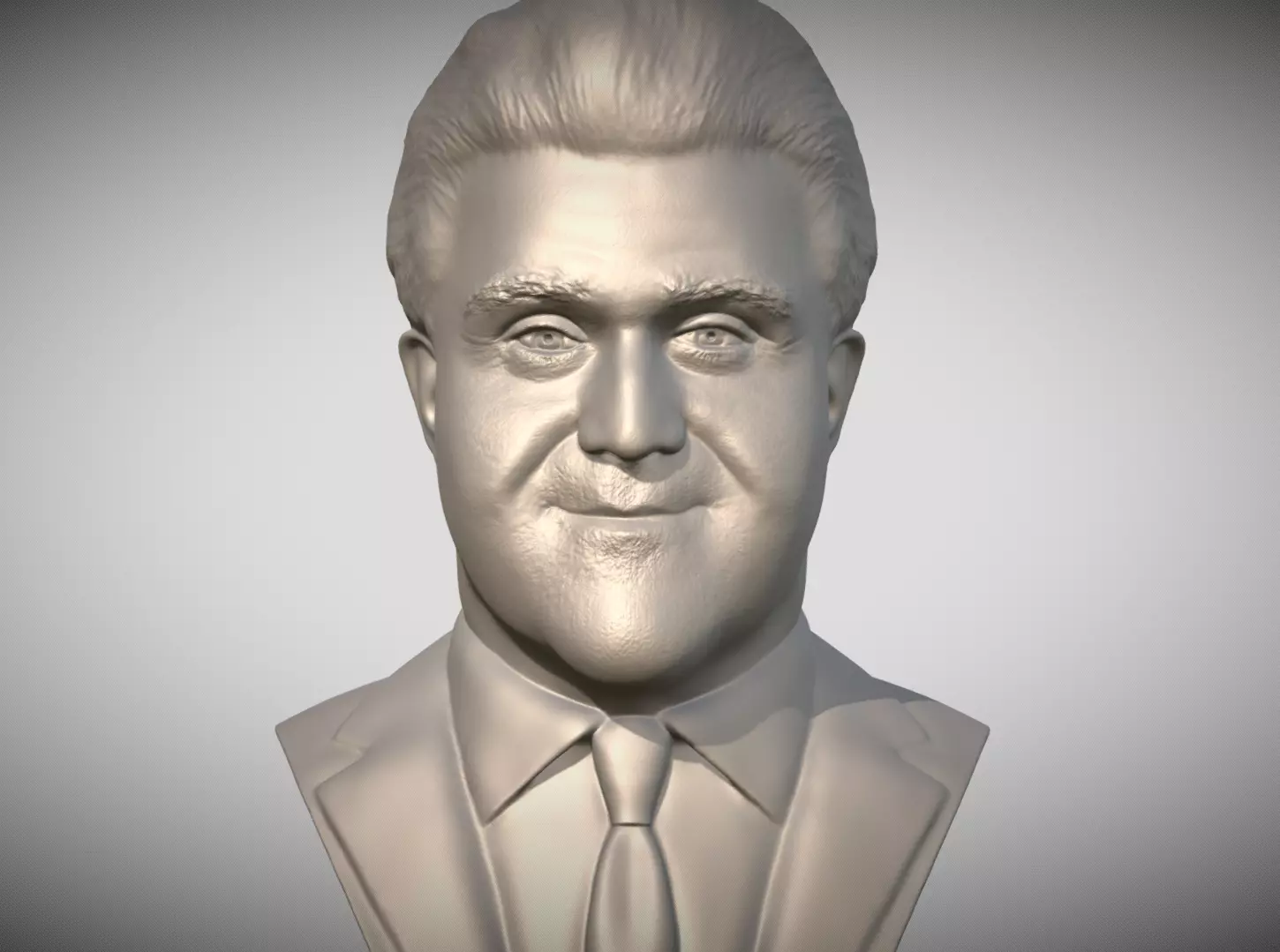 Jay Leno bust for 3D printing 3D print model_0