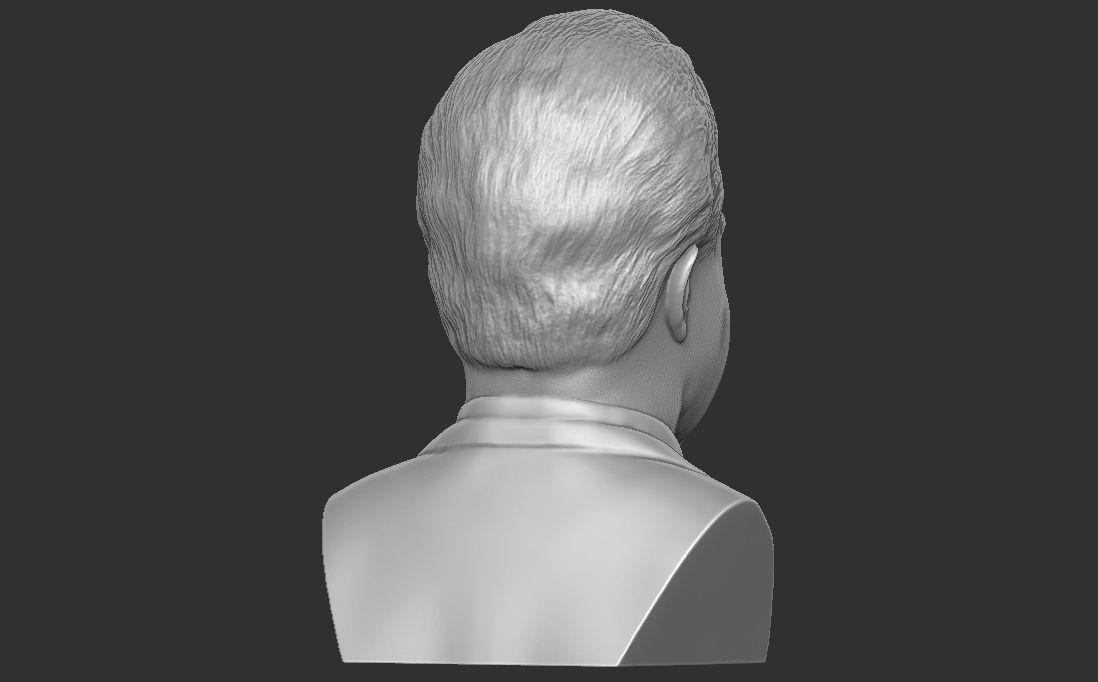 Jay Leno bust for 3D printing 3D print model_14