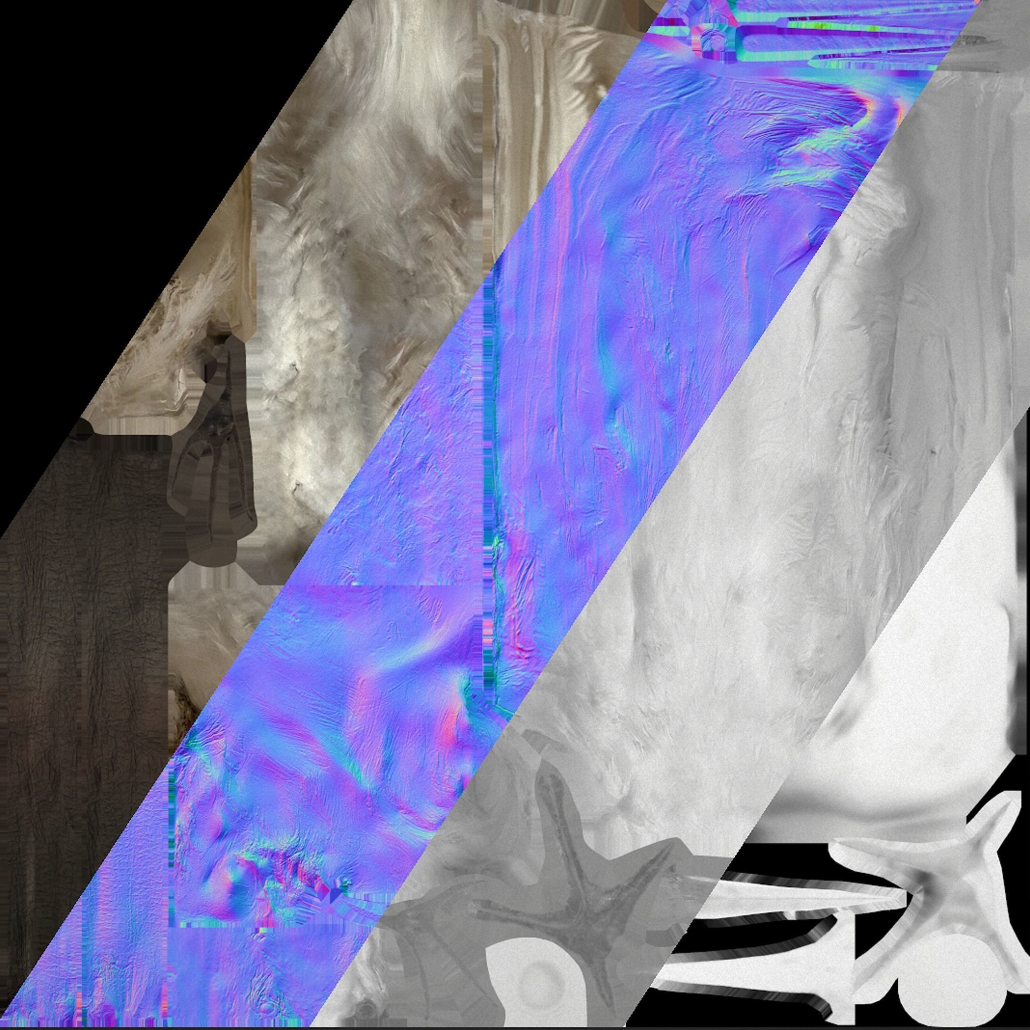 Heron Bird Low-poly 3D model_21