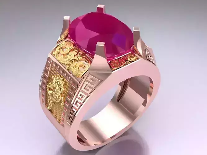 Horse Rings - Oval Ring - N1933