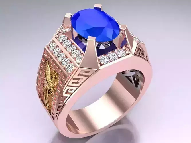 Phoenix Rings - Oval Ring - N1854