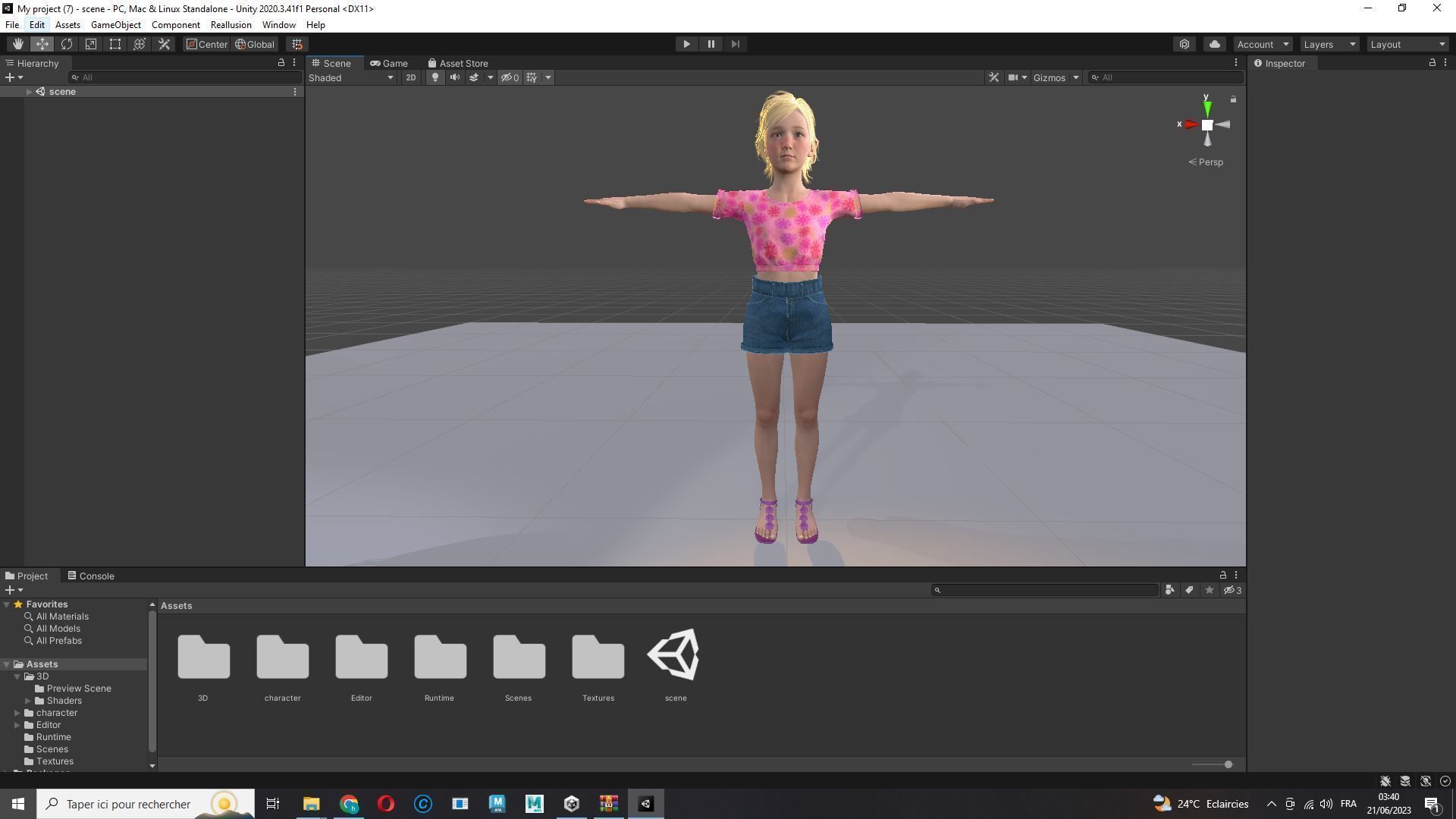 Emily - Enchanting Dream Low-poly 3D model_27