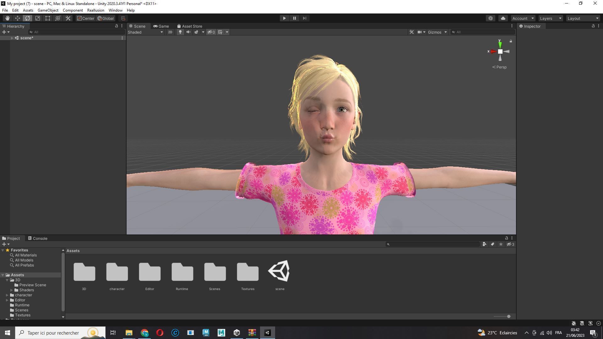 Emily - Enchanting Dream Low-poly 3D model_30