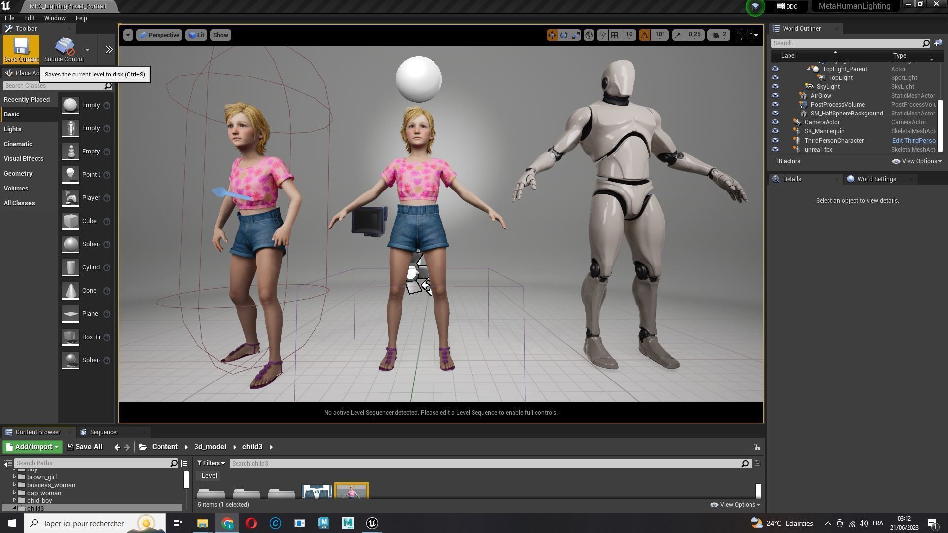 Emily - Enchanting Dream Low-poly 3D model_23
