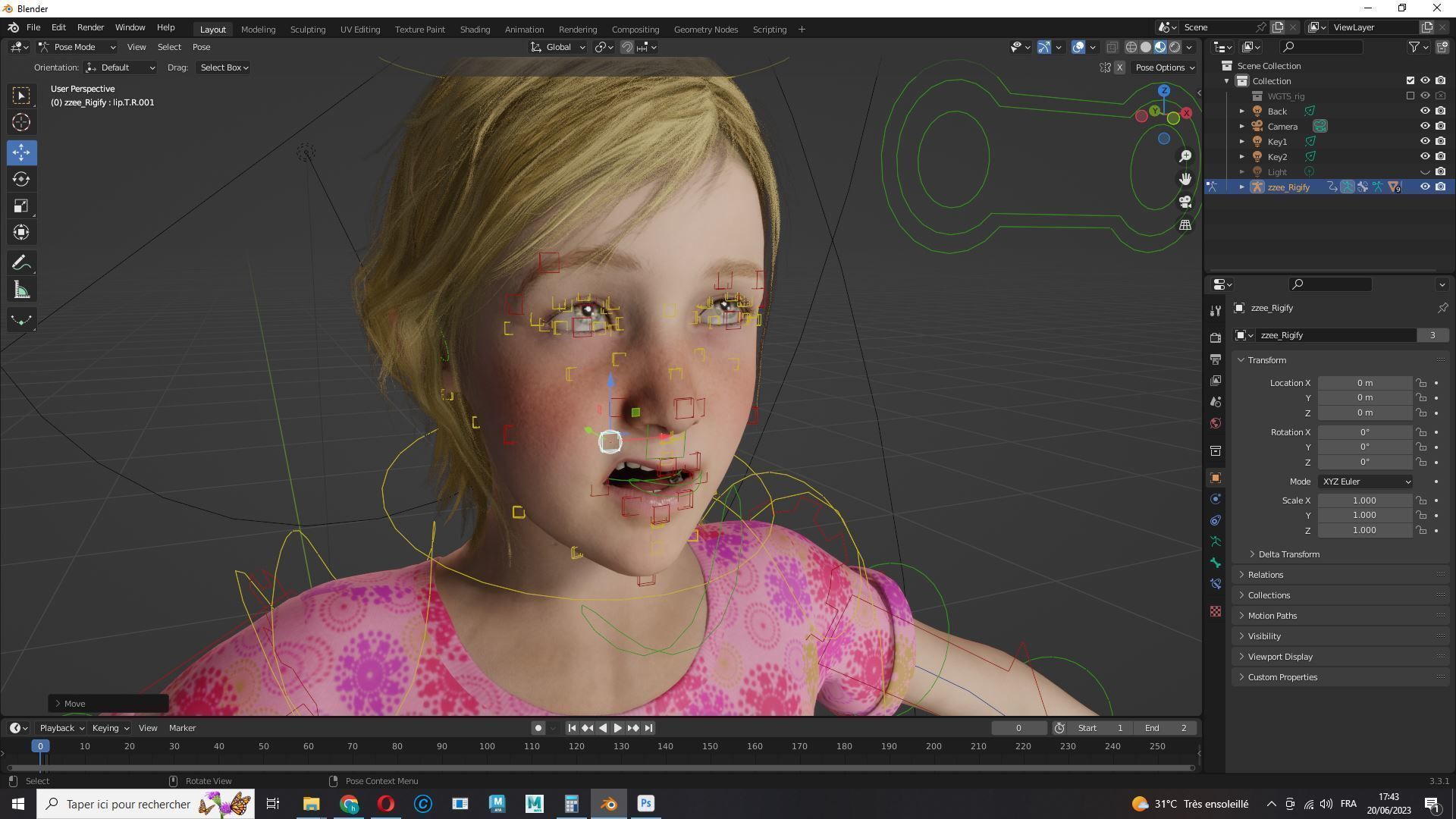 Emily - Enchanting Dream Low-poly 3D model_18