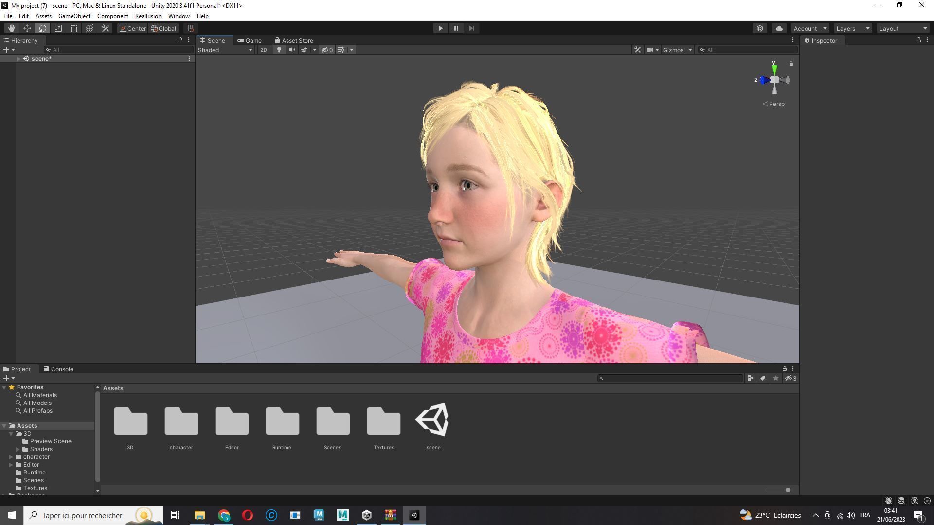 Emily - Enchanting Dream Low-poly 3D model_29