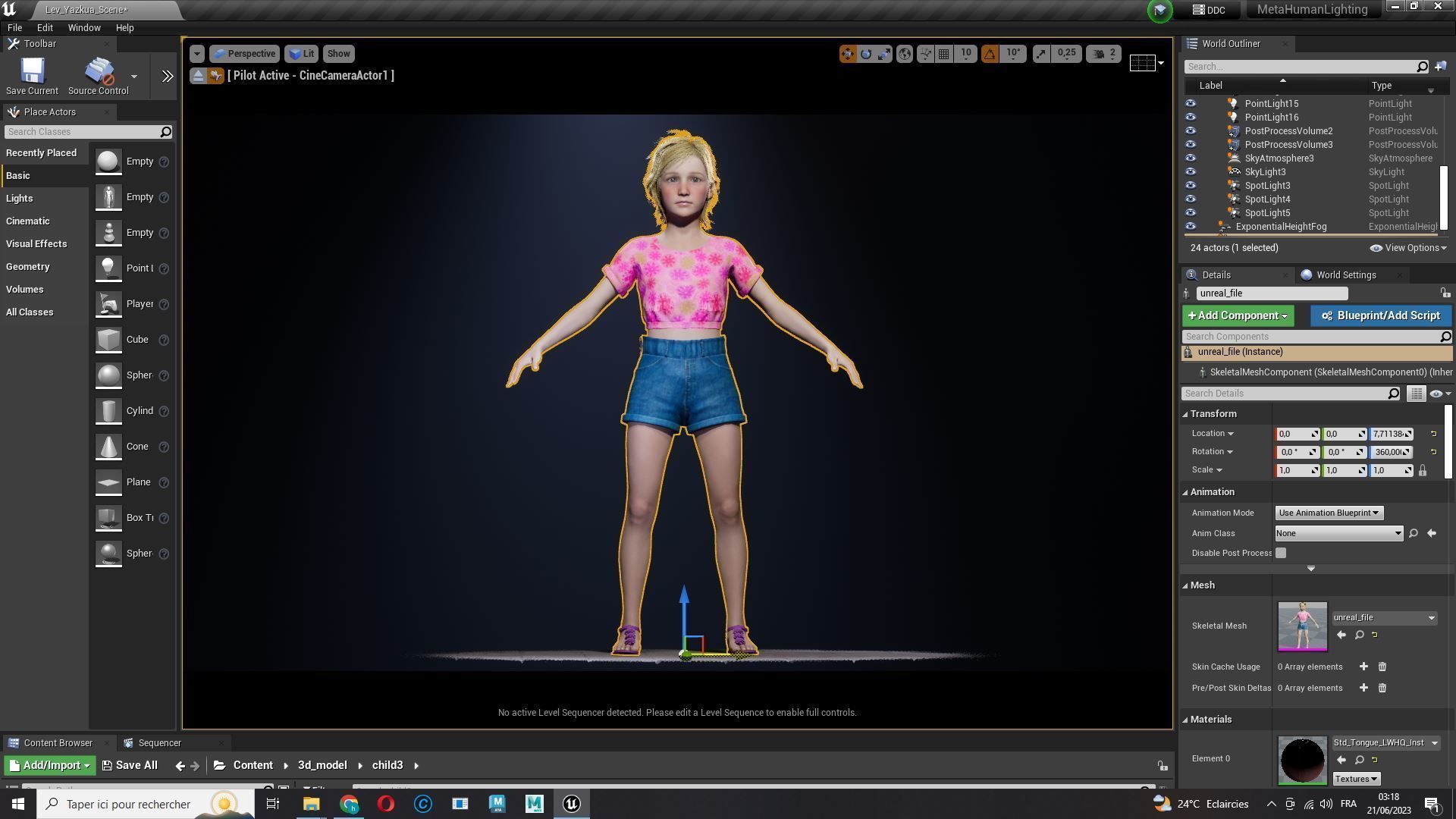 Emily - Enchanting Dream Low-poly 3D model_25