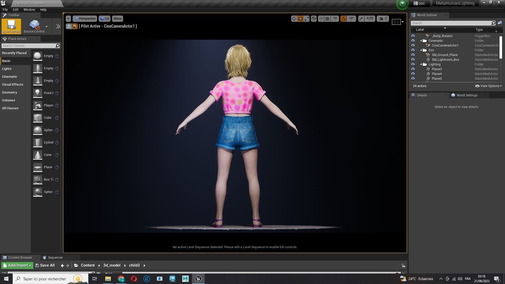 Emily - Enchanting Dream Low-poly 3D model_26