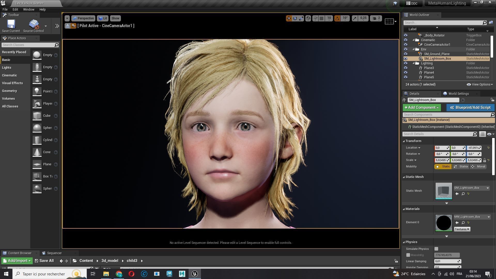 Emily - Enchanting Dream Low-poly 3D model_24